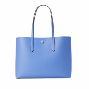 kate spade Blue Pebbled Leather Molly Tote